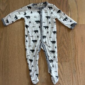 Kyte Baby Creek Snap Footie 0-3M
